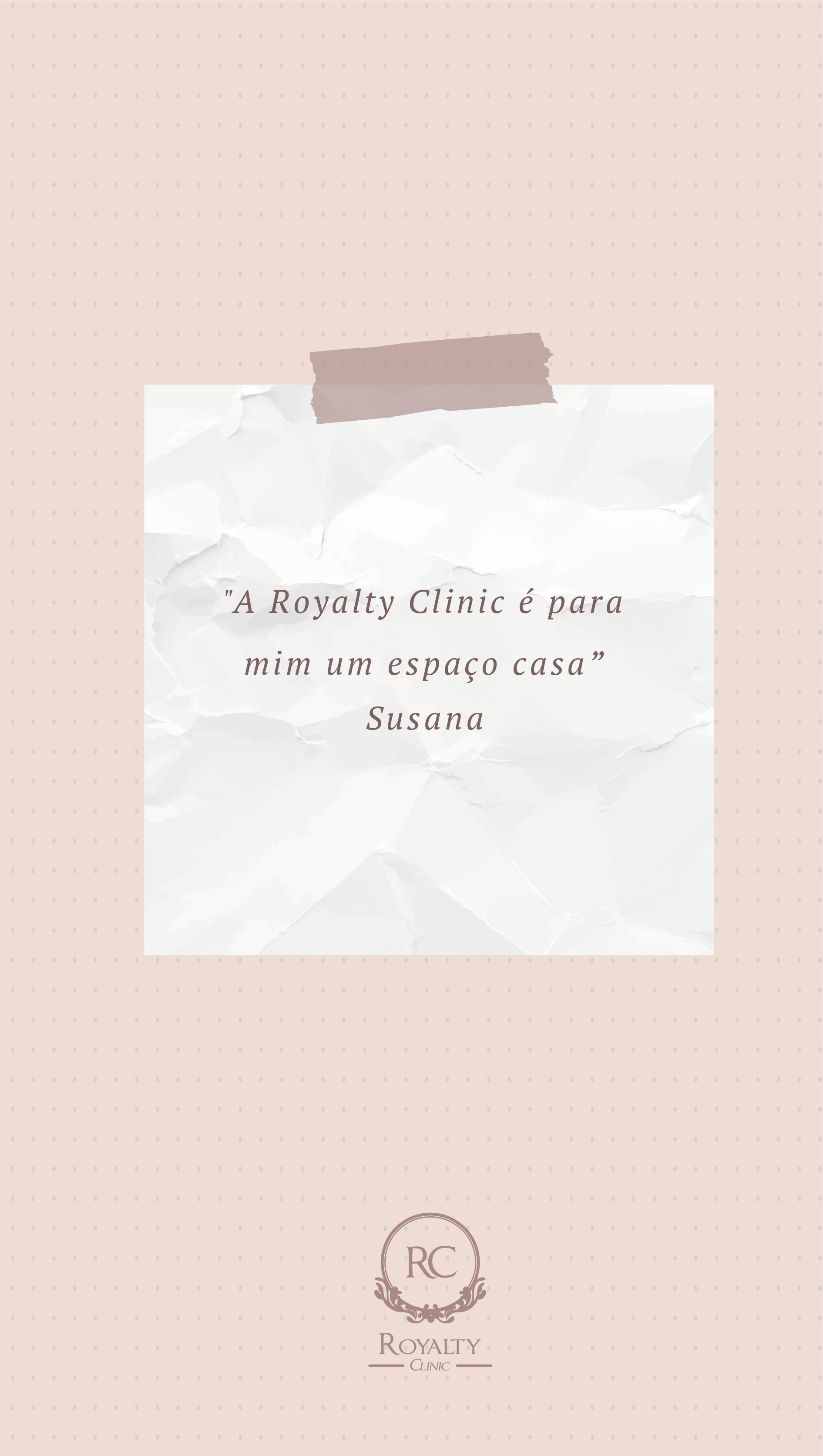 Royalty Clinic é para mim um espaço casa | Testemunho Susana Reis
